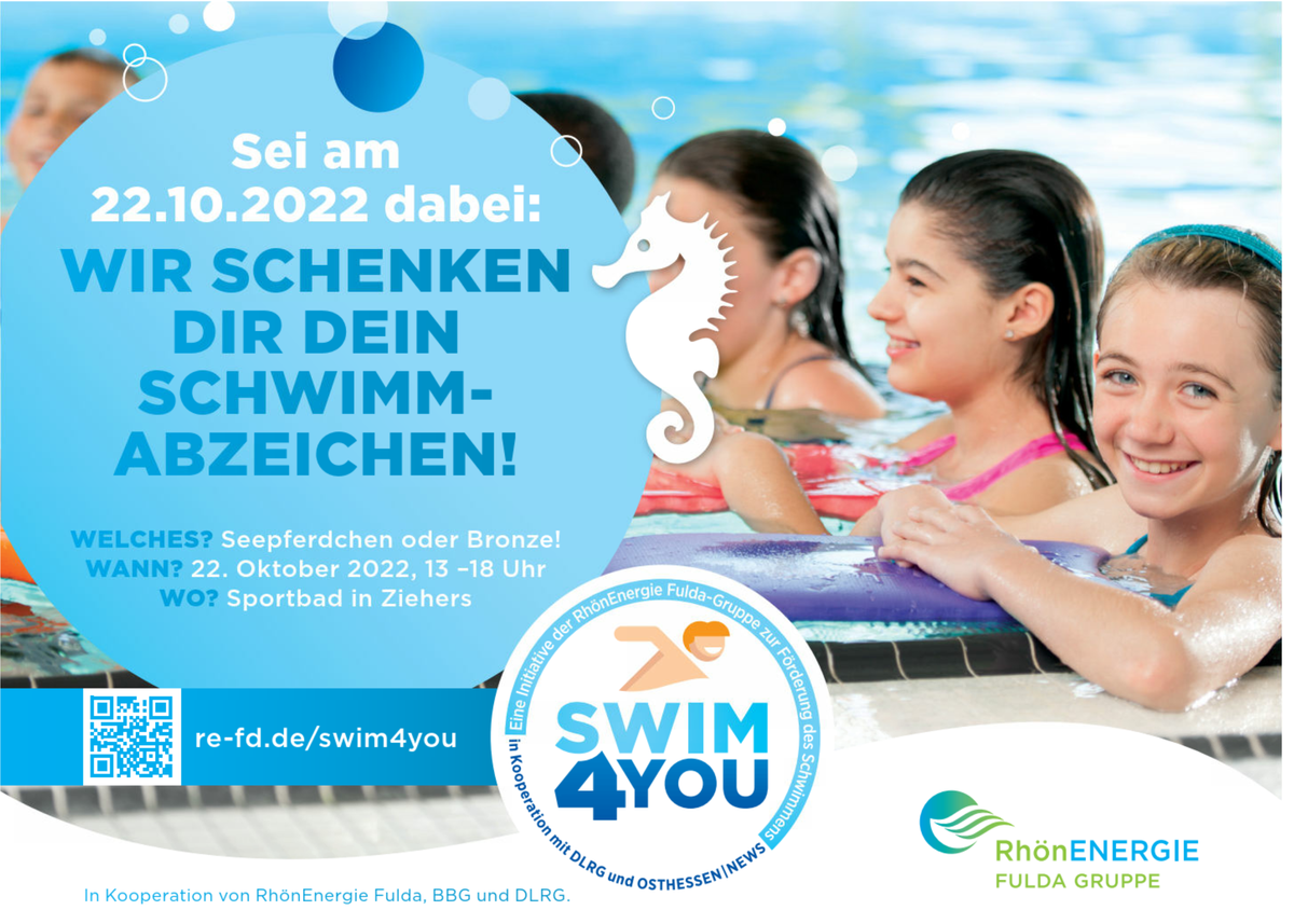 Swim4you Aktion im Sport Ziehers am 22.10 22