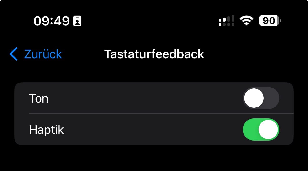 Wie man die Tastaturtöne auf dem iPhone ausschaltet und die Ruhe genießt
