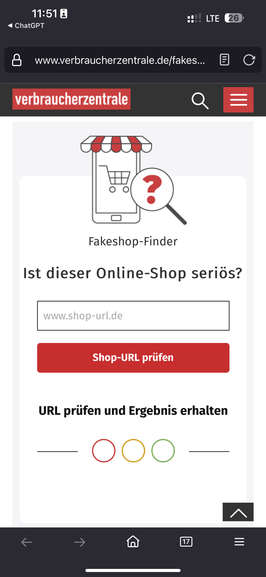 Fakeshop Finder der Verbraucherzentrale - richtig nützlich