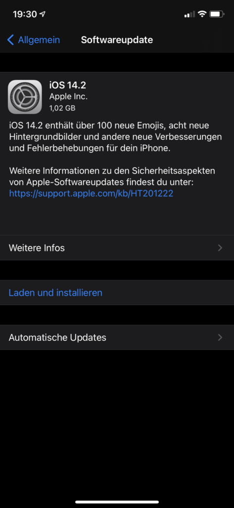 , Schwerer Bug im aktuellen iOS Update