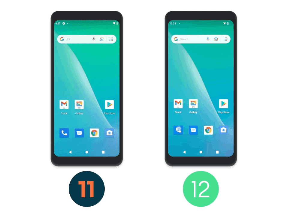 , Ein Blick hinter Android 12 (Go edition)
