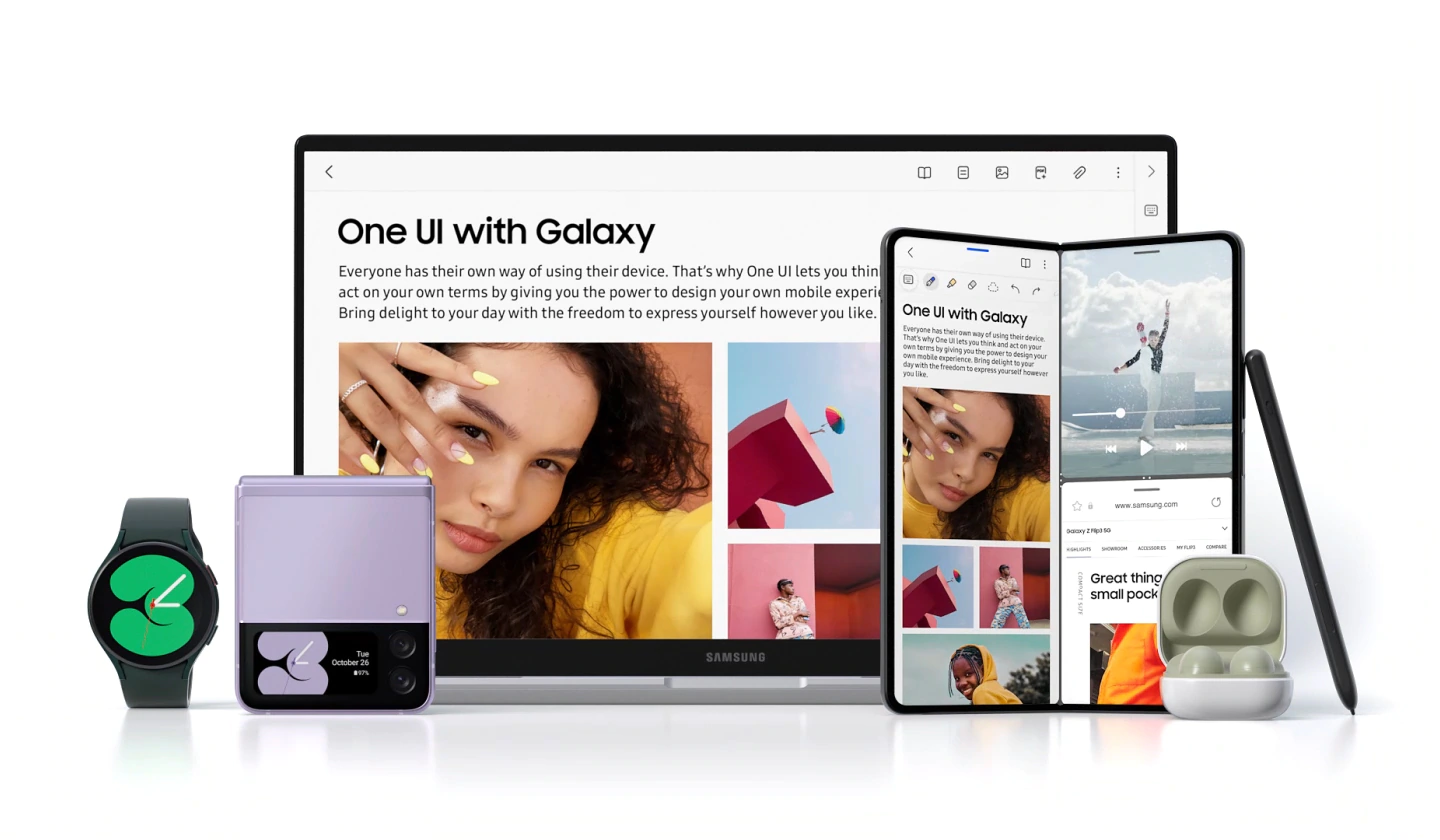 , Samsung beginnt mit dem Rollout von Android 12