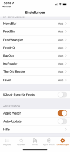 Legi RSS Reader,RSS Feed, Legi RSS Reader &#8211; Nachrichten lesen mit der Apple Watch